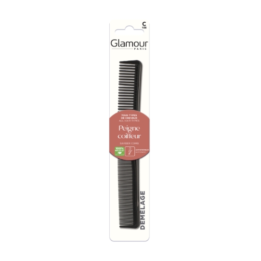 Peigne à Cheveux Coiffeur pour Tous Types de Cheveux GLAMOUR PARIS