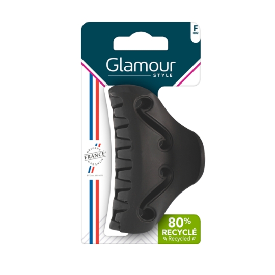 Pince à Cheveux Métal Noir GLAMOUR STYLE