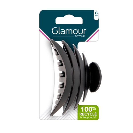Pince à Cheveux Noir Volumineux GLAMOUR STYLE