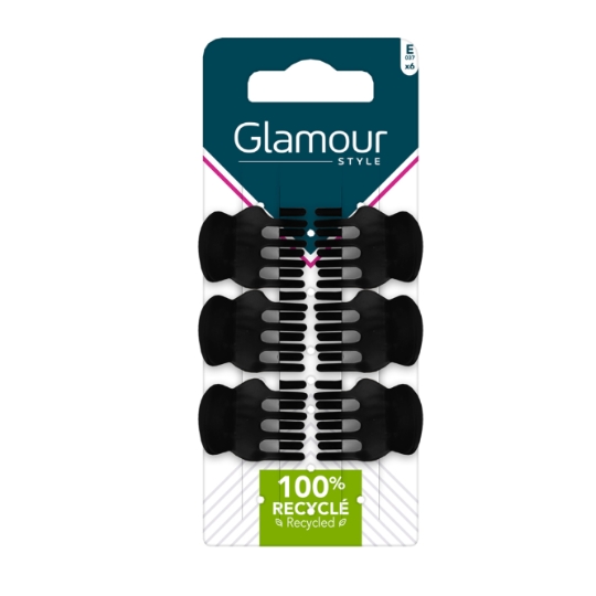Pinces à Cheveux Noire GLAMOUR STYLE