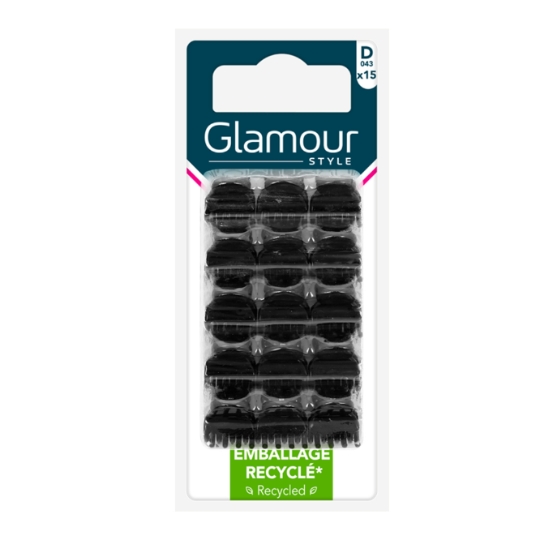 Pinces à Cheveux Noire GLAMOUR STYLE