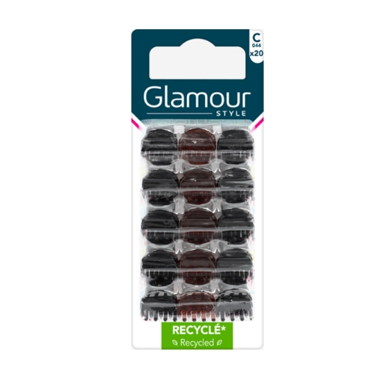 Pinces à Cheveux Noir et Marron GLAMOUR STYLE
