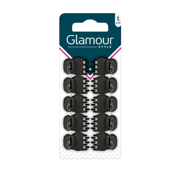 Pinces à Cheveux Noir GLAMOUR STYLE