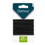 Elastiques à Cheveux Semi-Epais Noir GLAMOUR STYLE