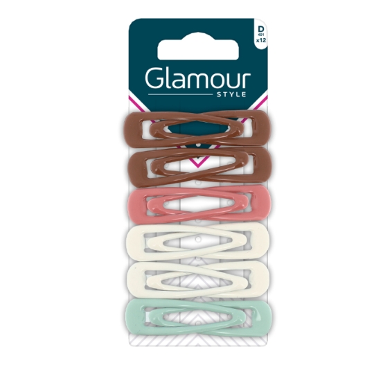 Barrette à Cheveux Multicolore Brillante GLAMOUR STYLE