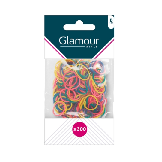 Elastiques à Cheveux Mini Multicolores GLAMOUR STYLE