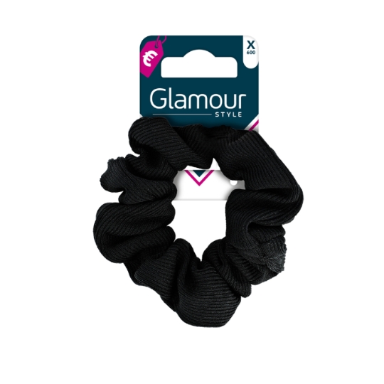 Chouchou à Cheveux Torsadé Noir GLAMOUR STYLE