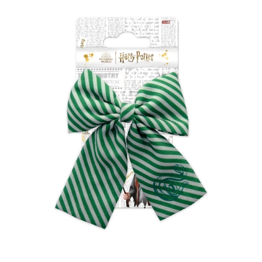 Barrette à Cheveux Noeud Serpentard HARRY POTTER