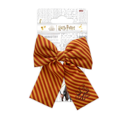 Barrette à Cheveux Noeud Gryffondor HARRY POTTER
