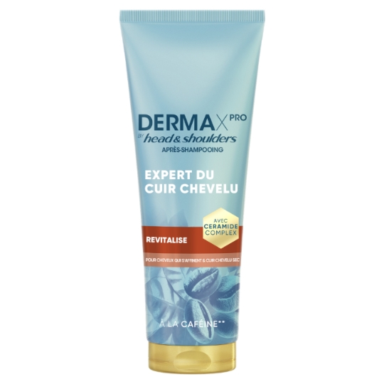 Shampoing Antipelliculaire Léger Hydratant pour Cuir Chevelu Sec et Cheveux Fins Cafeine HEAD & SHOULDERS