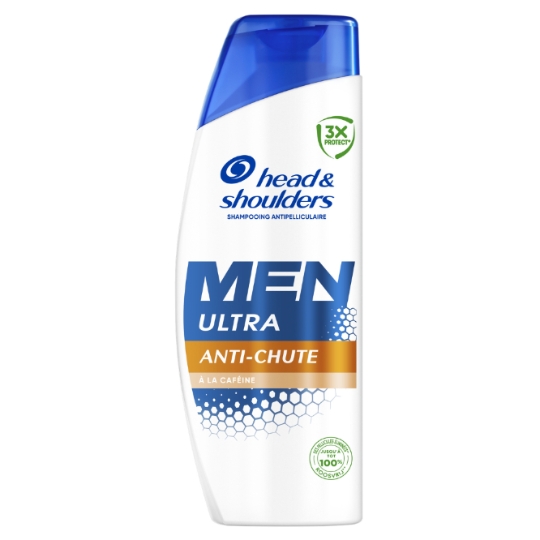 Shampoing Antipelliculaire pour Homme Anti-Chute à la Caféine Men Ultra HEAD & SHOULDERS