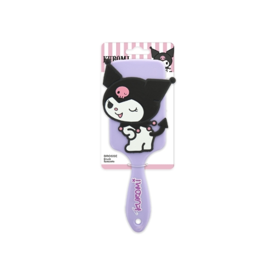 Brosse à Cheveux Plate Kuromi HELLO KITTY