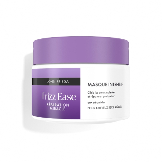 Masque Capillaire Intensif pour Cheveux Secs et Abîmés aux Céramides Frizz Ease Réparation Miracle JOHN FRIEDA
