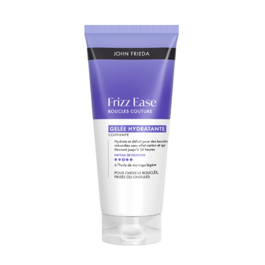 Gelée Hydratante Coiffante Frizz Ease Boucles Couture pour Cheveux Bouclés, Frisés ou Ondulés JOHN FRIEDA