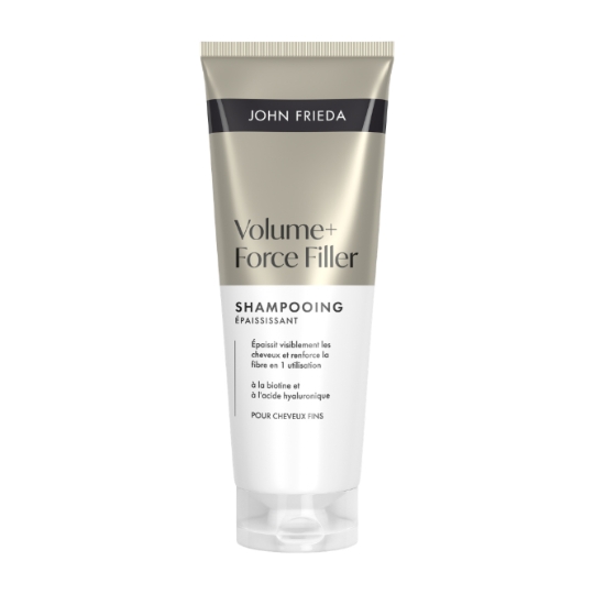 Shampoing Epaississant pour Cheveux Fins Volume+ Force Filler JOHN FRIEDA