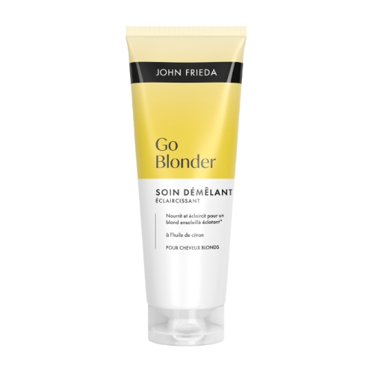Soin Démêlant Eclaircissant pour Cheveux Blonds Go Blonder JOHN FRIEDA