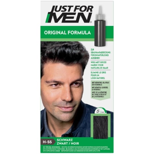 Coloration pour cheveux - homme Noir JUST FOR MEN