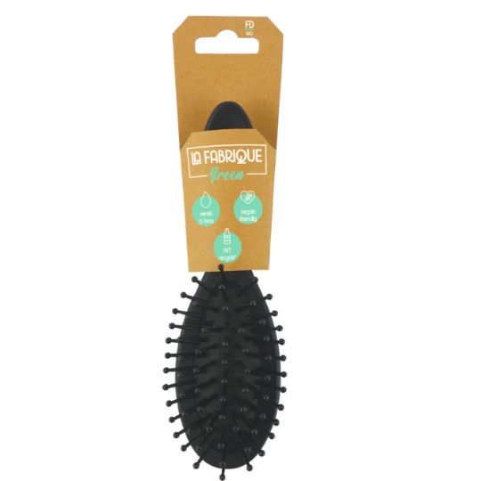 Brosse à Cheveux Pneumatique Ovale Bois LA FABRIQUE GREEN