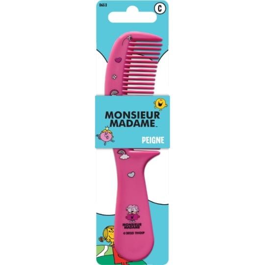 Peigne à Cheveux Rose Monsieur Madame MONSIEUR MADAME
