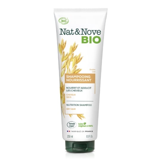 Shampoing Nourrissant pour Cheveux secs Avoine Bio NAT&NOVE BIO