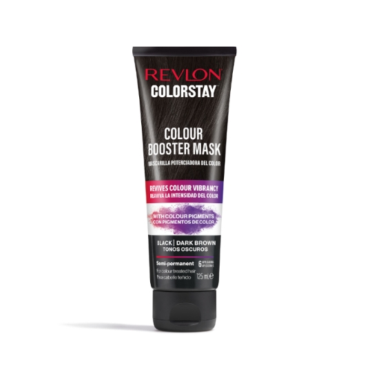 Masque Capillaire Semi-permanent Booster de Couleur Noir RELVON