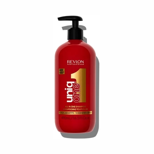 Shampoing Tout En Un pour Tous Types de Cheveux Uniq One REVLON