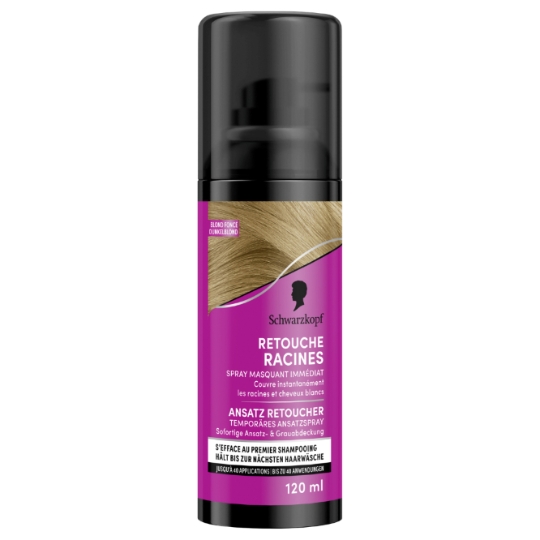 Retouche Racines Blond Foncé Spray SCHWARZKOPF