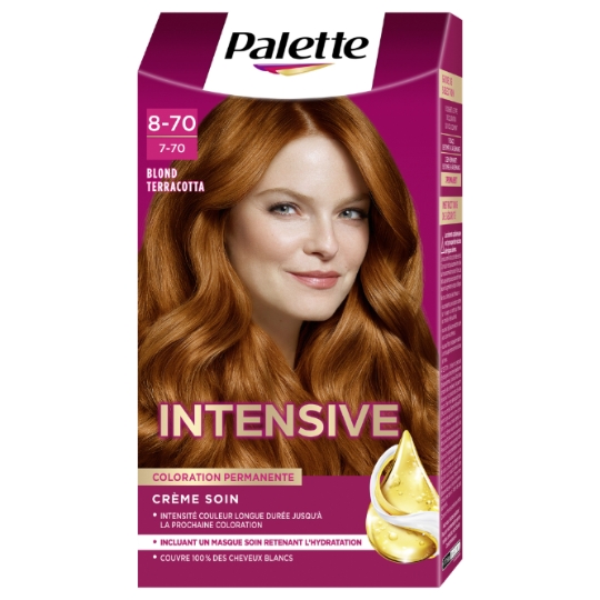 Coloration Permanente 870 Blond Terracotta Crème soin Huile Longue Durée Palette SCHWARZKOPF