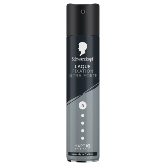 Laque Fixation Ultra Forte avec de la Caféine SCHWARZKOPF