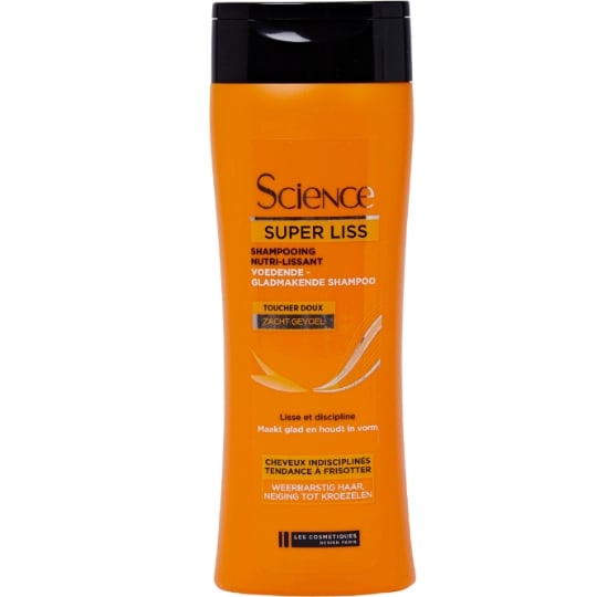 Shampoing Nutri-lissant pour Cheveux indisciplinés tendance à frisoter Super Liss SCIENCE
