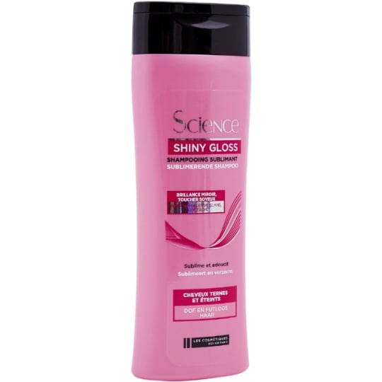 Shampoing Shiny gloss pour Cheveux ternes et éteints SCIENCE