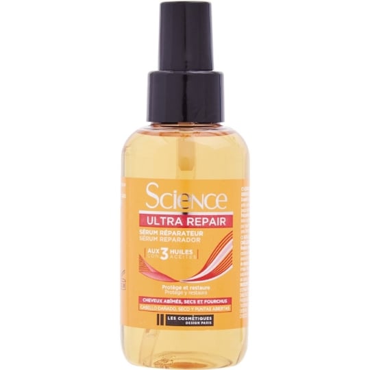 Sérum Cheveux Réparateur Aux 3 Huiles SCIENCE