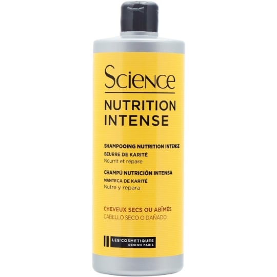 Shampoing Nutrition intense pour Cheveux secs ou abîmés Beurre de karité SCIENCE