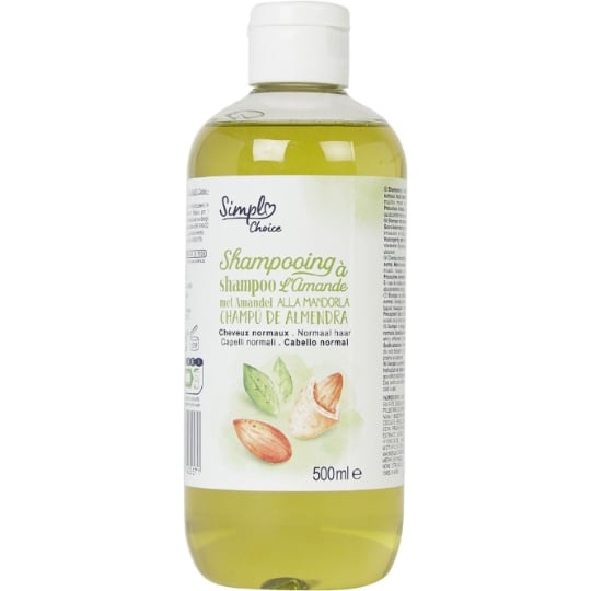 Shampoing Pour Cheveux normaux Amande SIMPL