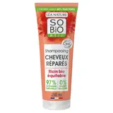 Shampoing pour Cheveux Abîmés Ricin et Collagène Bio SO'BIO ETIC