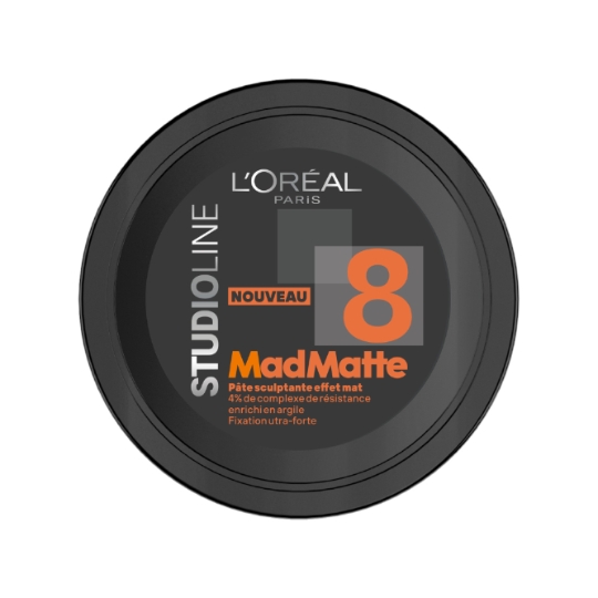 Gel Coiffant Studio line pâte sculptante effet mat STUDIO LINE