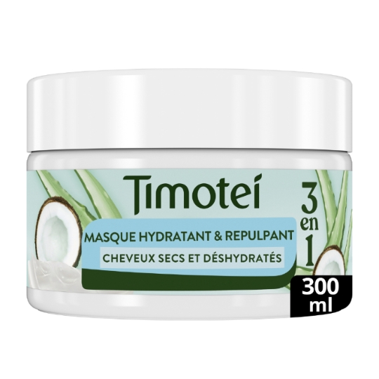Masque pour cheveux Hydratant et Répulpant TIMOTEI