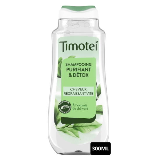 Shampoing Purifiant Et Detox pour Cheveux gras TIMOTEI