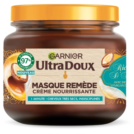 Masque Disciplinant Argan Amande Cheveux Très Secs ULTRA DOUX