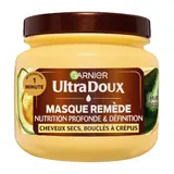 Masque Cheveux Bouclés Remède Nutrition Intense Avocat Karité ULTRA DOUX