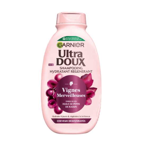 Shampooing Hydratant  Regénérant  Vignes Merveilleuses ULTRA DOUX
