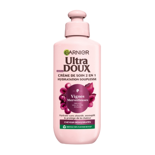 Crème de Soin 2 en 1 Hydratation Souplesse Vignes Merveilleuses ULTRA DOUX
