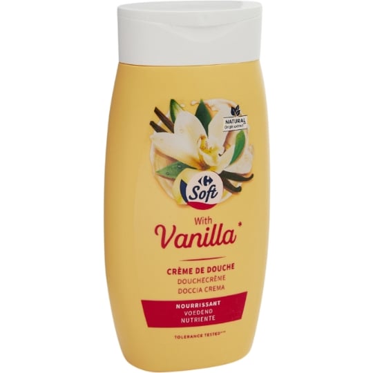 Gel douche Adoucissant Vanille CARREFOUR SOFT