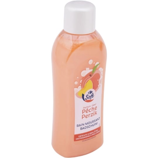Bain moussant Parfum Pêche CARREFOUR SOFT