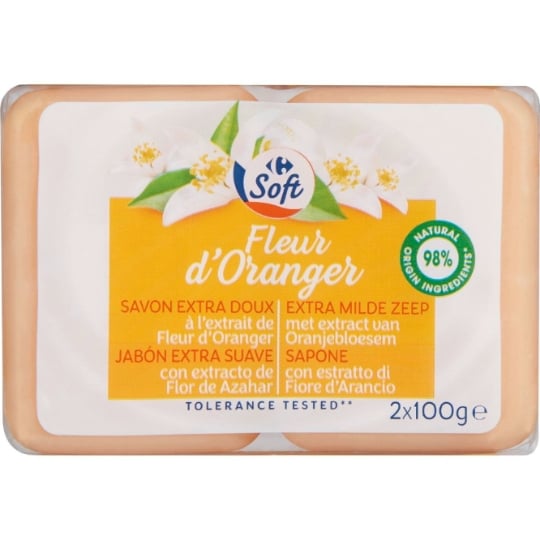 Savon Solide Fleur D'Oranger CARREFOUR SOFT