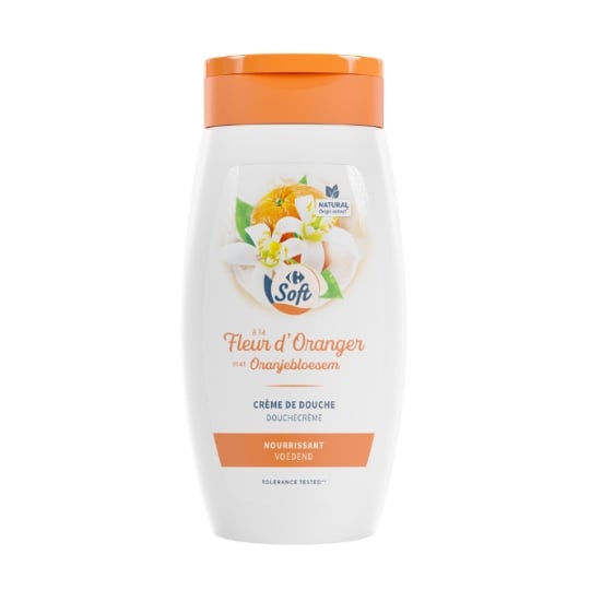 Gel douche Fleur d'Oranger Soft CARREFOUR SOFT