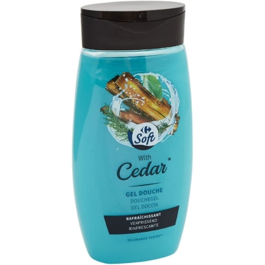 Gel douche Bois de Cèdre CARREFOUR SOFT