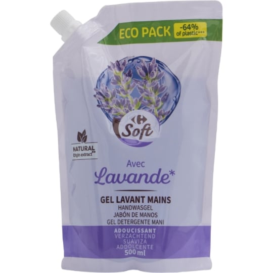 Savon Liquide Mains Lavande CARREFOUR SOFT