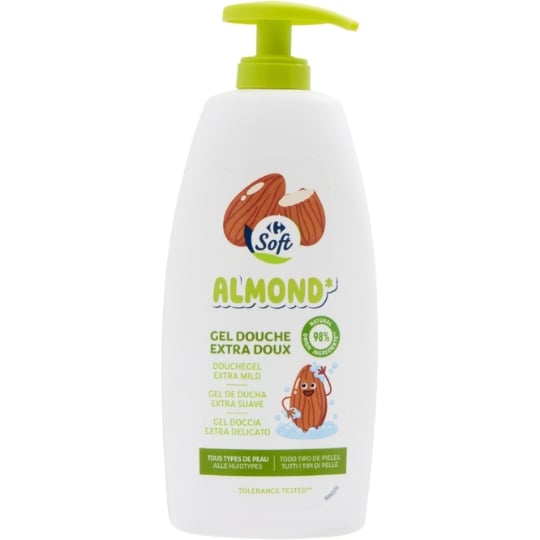 Gel douche Enfant Amande Douce CARREFOUR SOFT