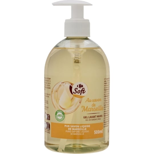 Savon Liquide savon de Marseille CARREFOUR SOFT